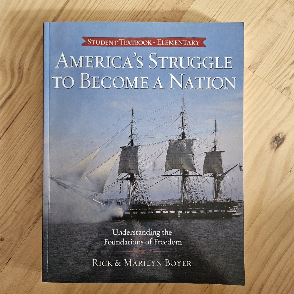 MasterBooks America's Struggle To Become a Nation Textbook